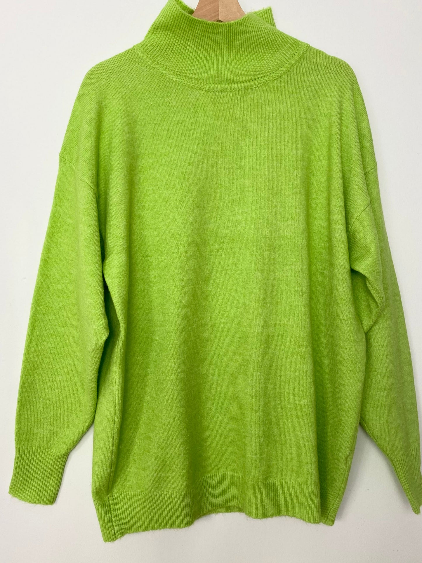 Asos green oversized sweater Medium