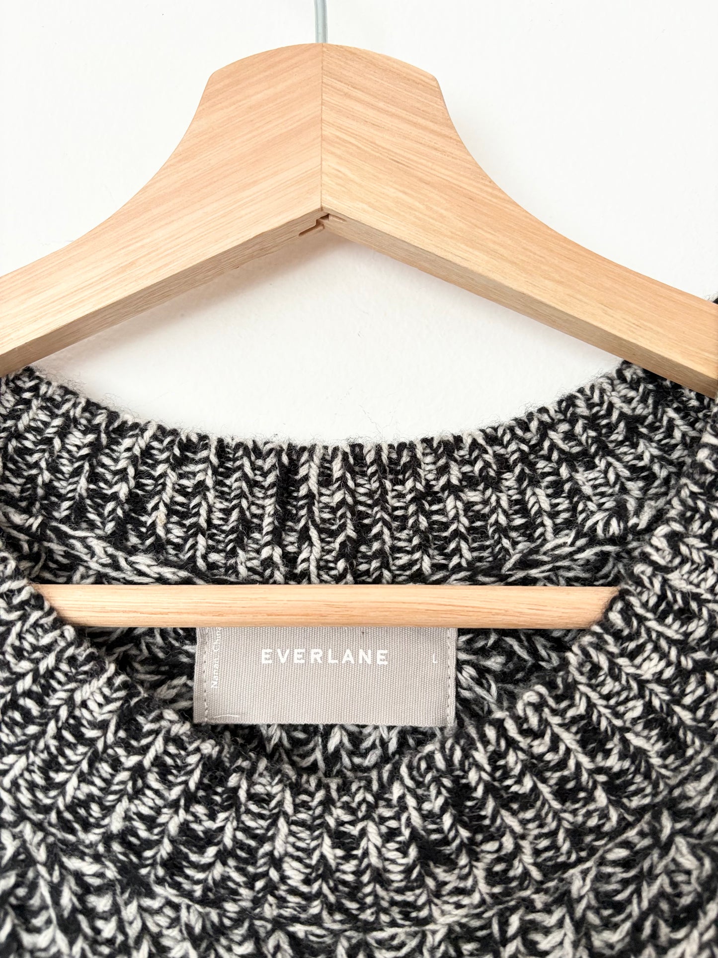 Pull Everlane en laine chinée, taille L