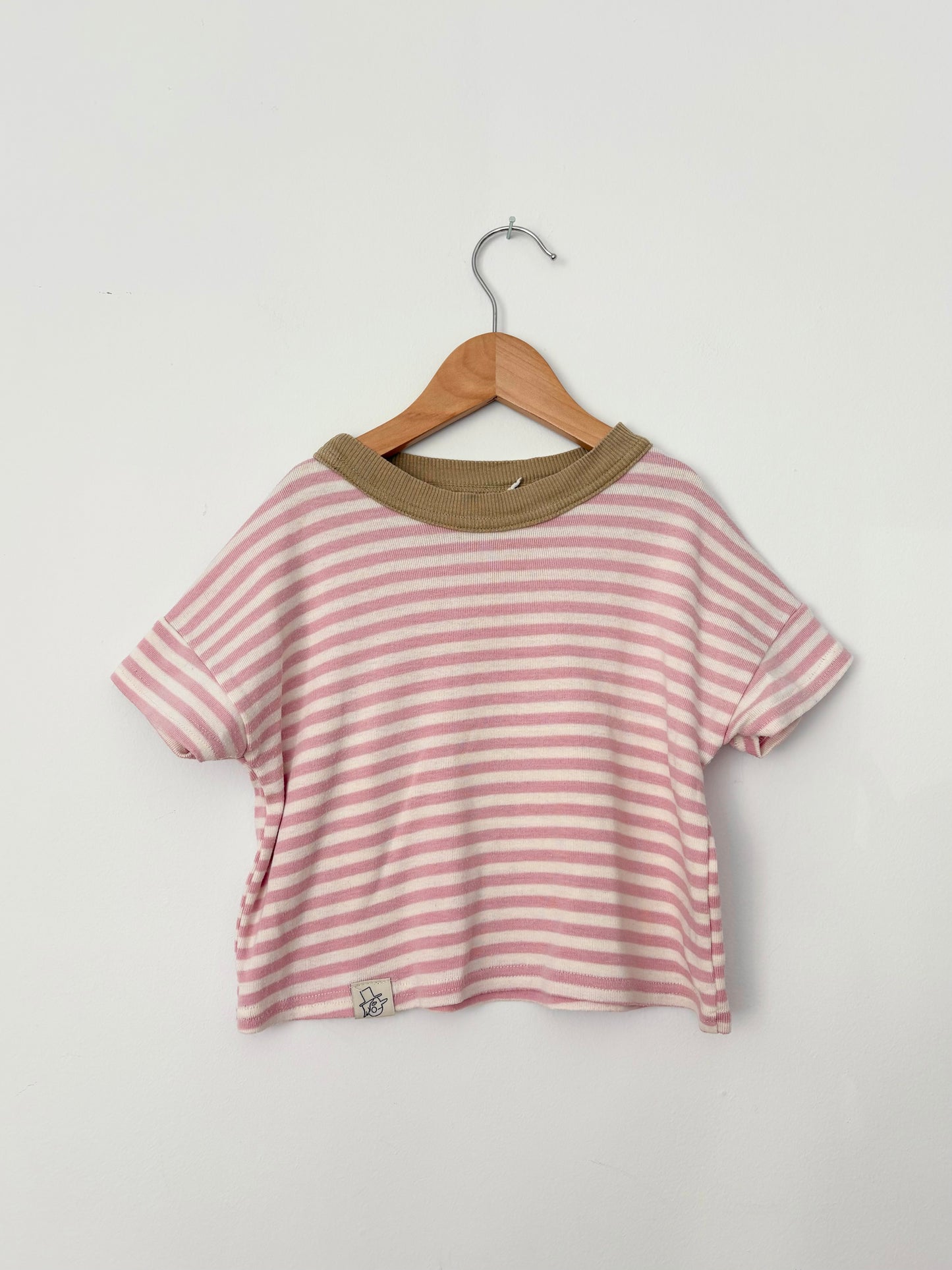 Blass stripe T-shirt 3/4T