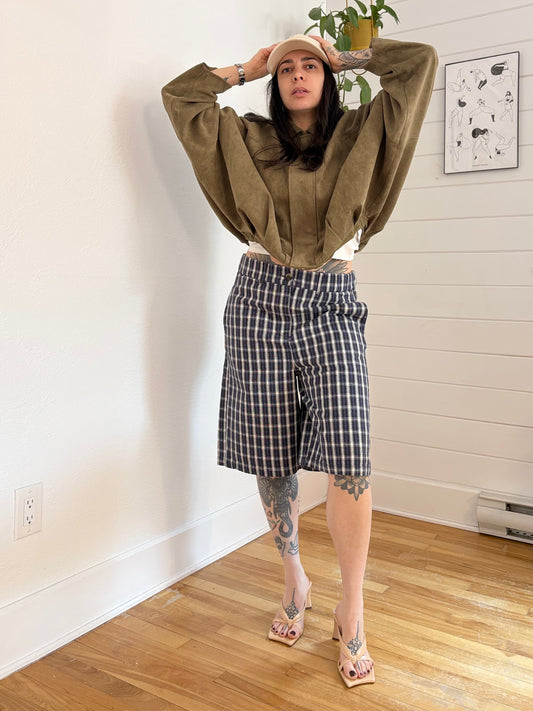 Urban outfitters playa plaid shorts M/L