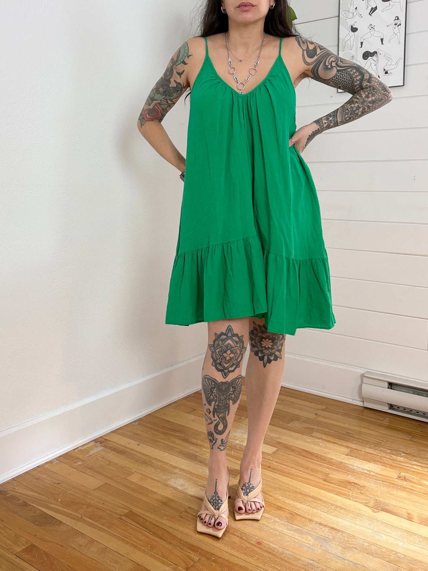 9 seed St tropex ruffle mini dress S-L