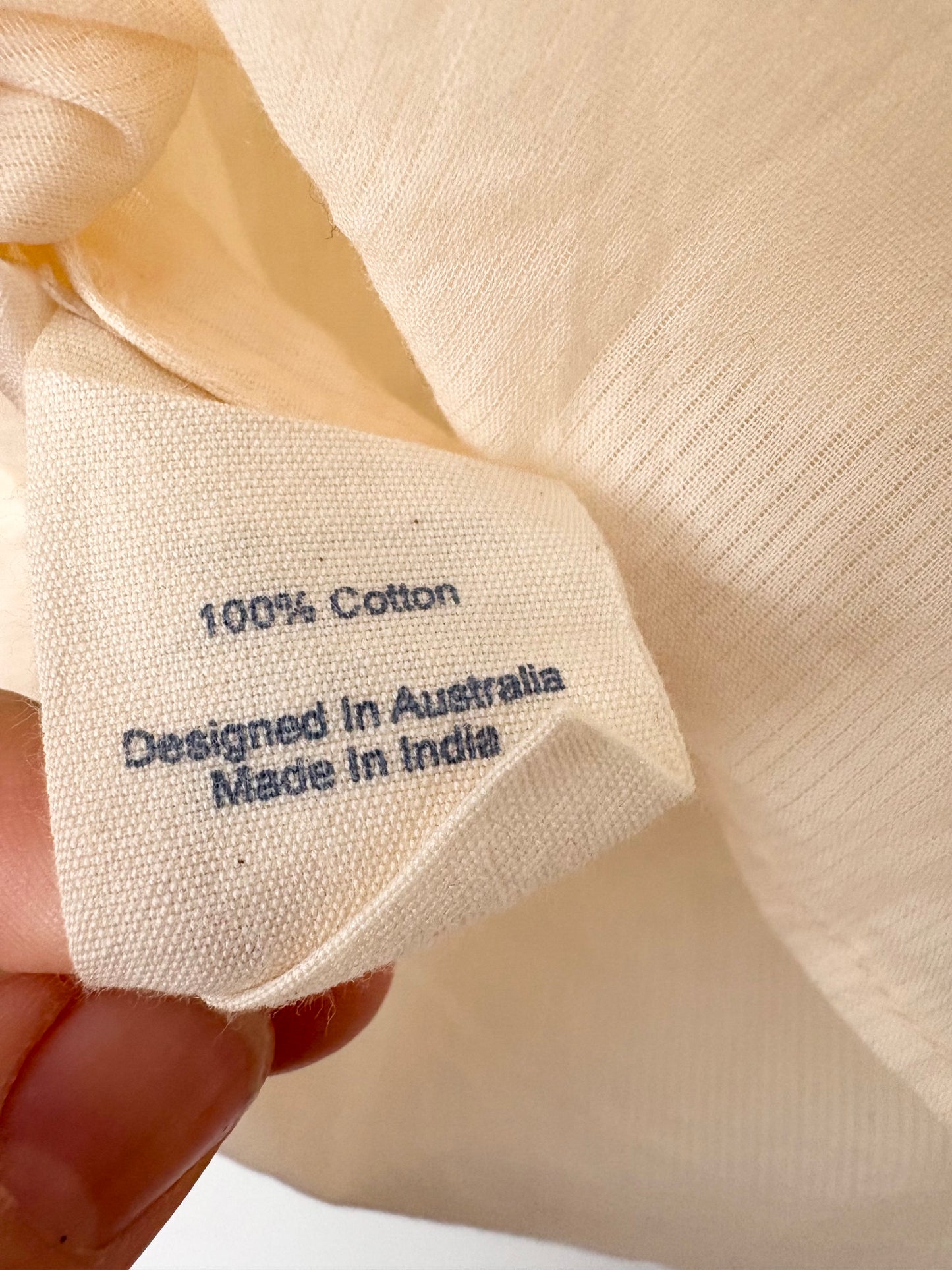 Chemisier brodé Marie Louise de Monterey, taille L