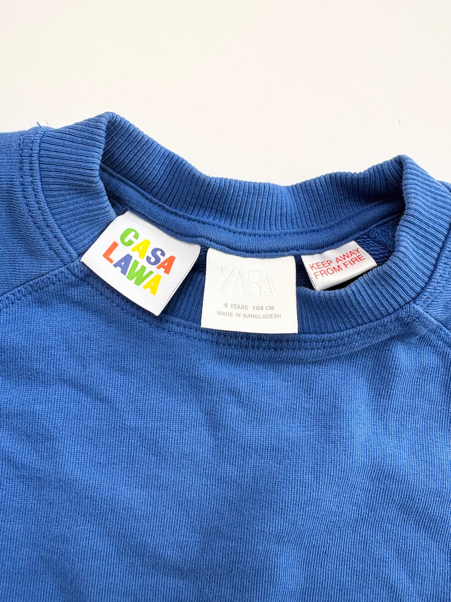 Ensemble sweat Zara X Casa Lawa 4 ans