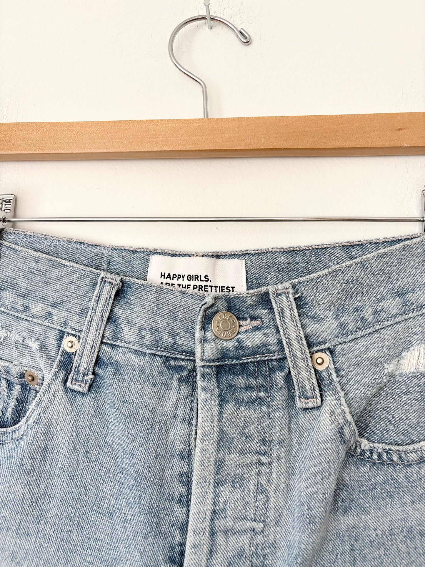 Les Basic Fred distressed shorts W26