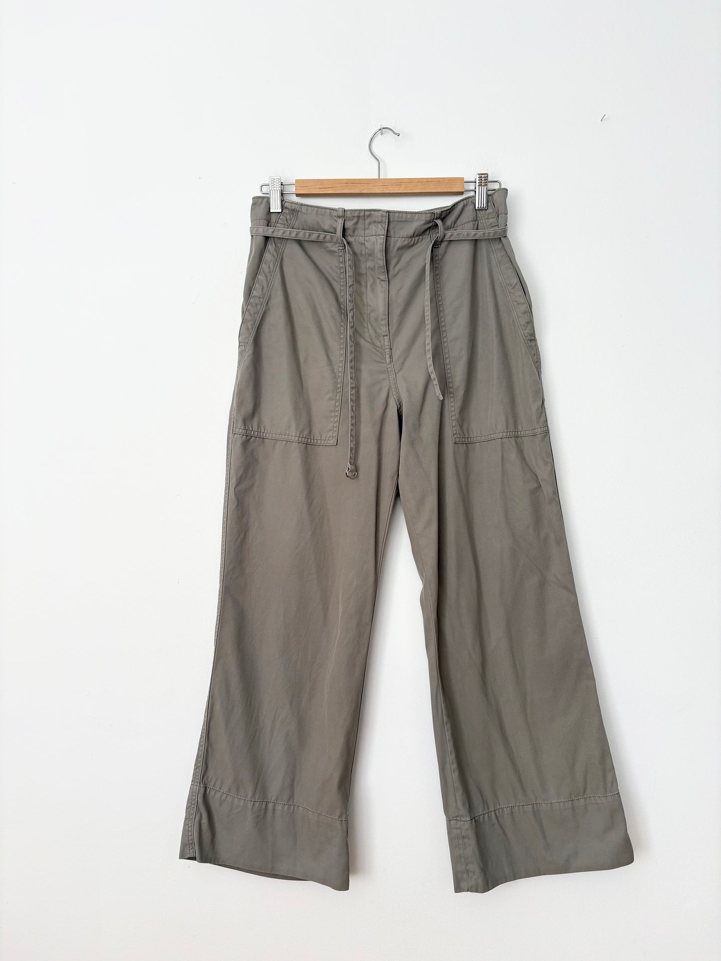 Y2K Club Monaco belted utility culottes W29/30