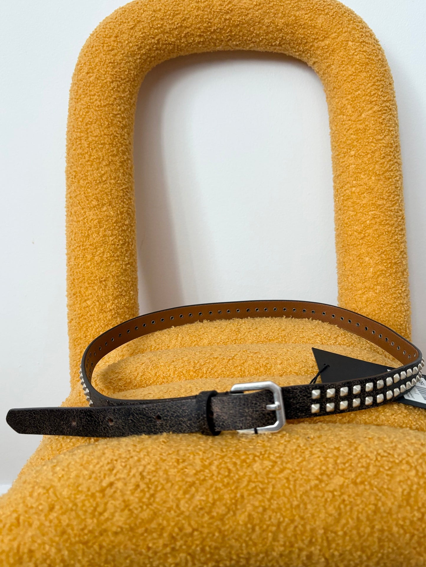 The kooples leather studded belt S-L