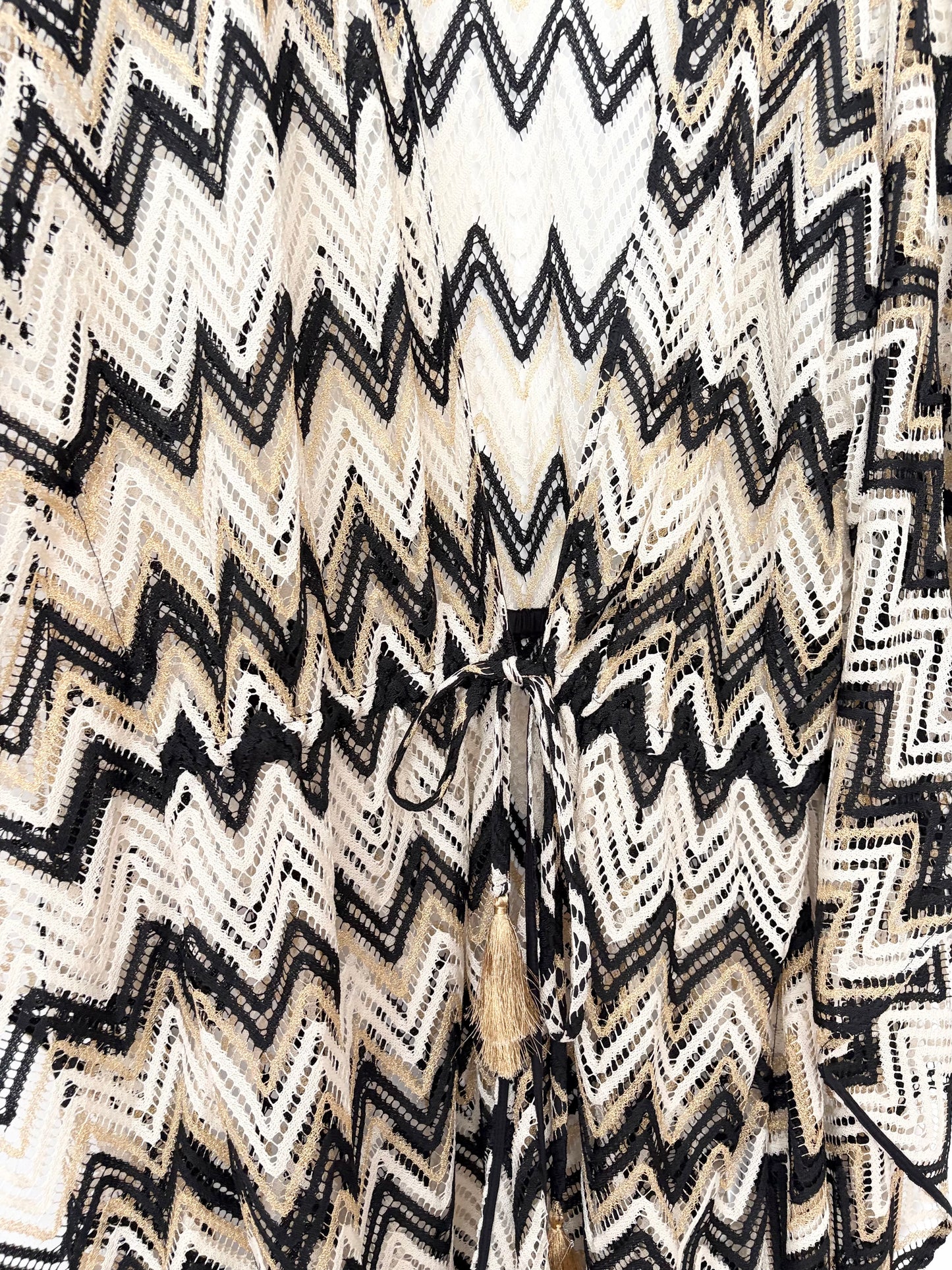 Ramy Brook Mckala paréo tricoté à chevrons XXL