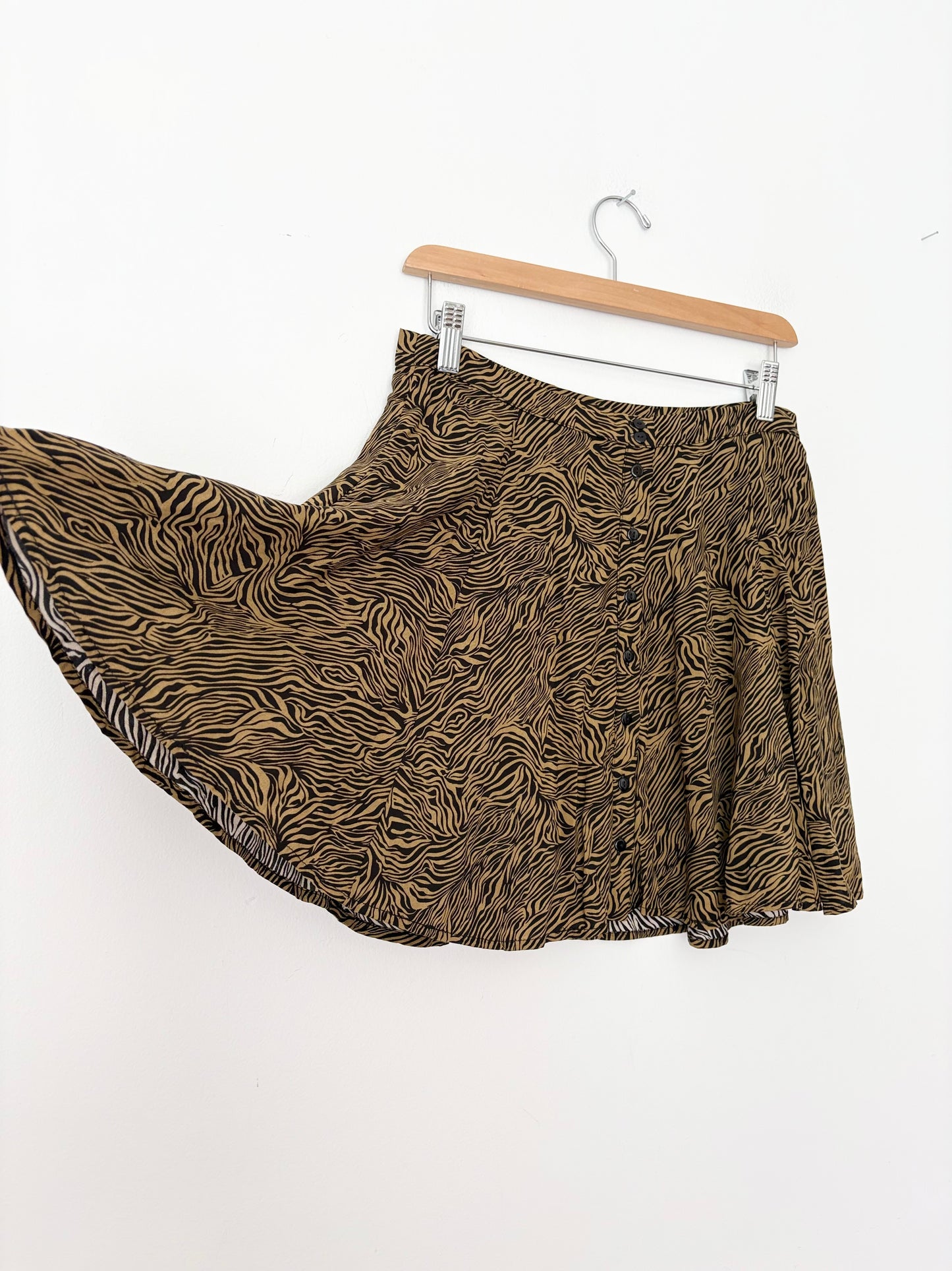 Mini-jupe Urban Outfitters zèbre Taille M