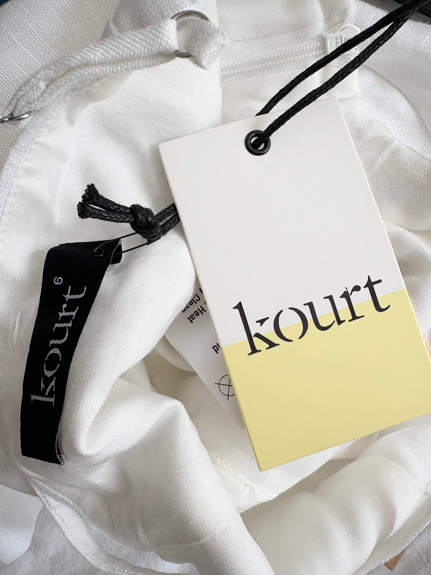 Kourt linen vest tank top S/M