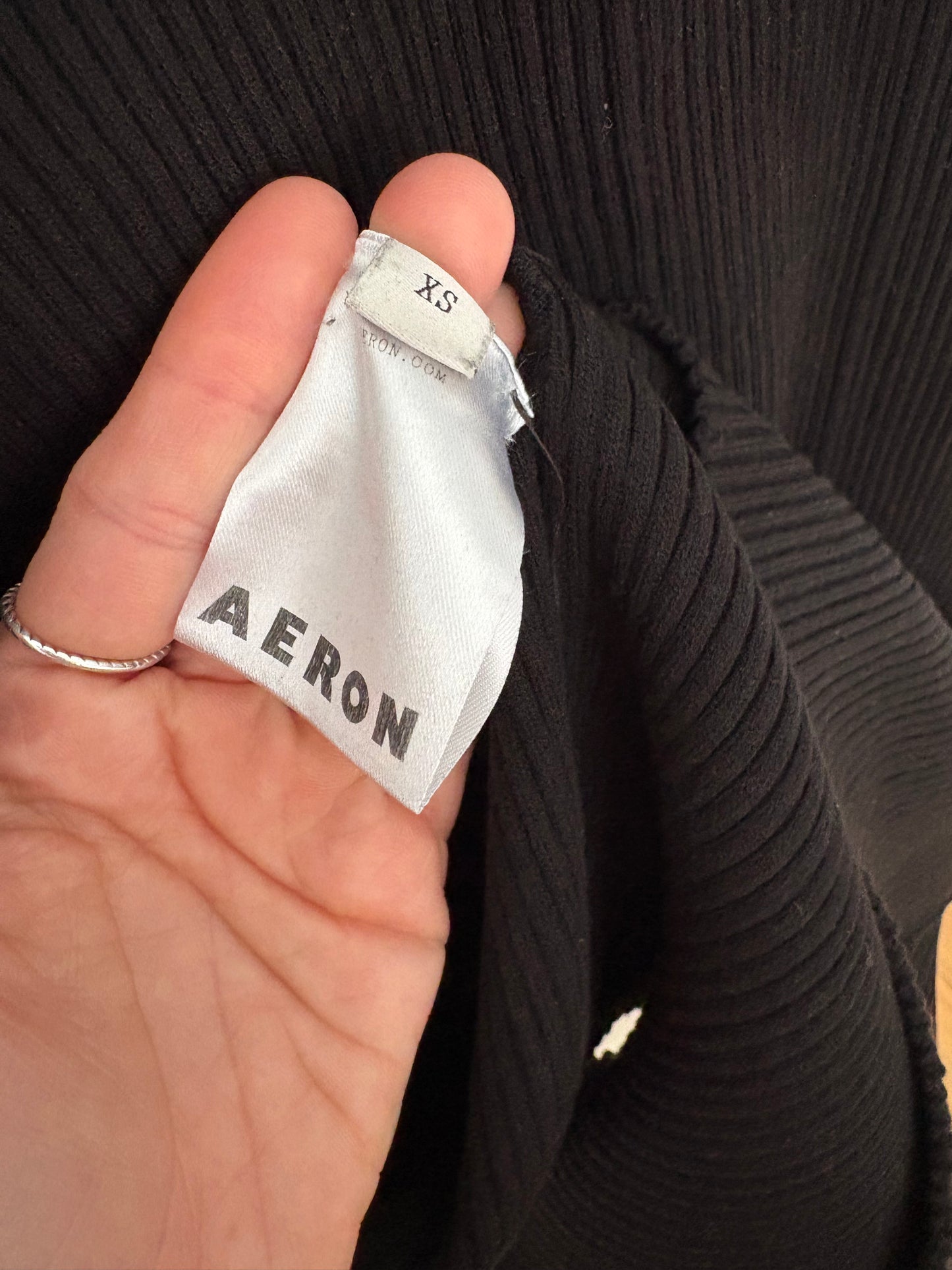 Aeron black zero104 maxi dress  XS