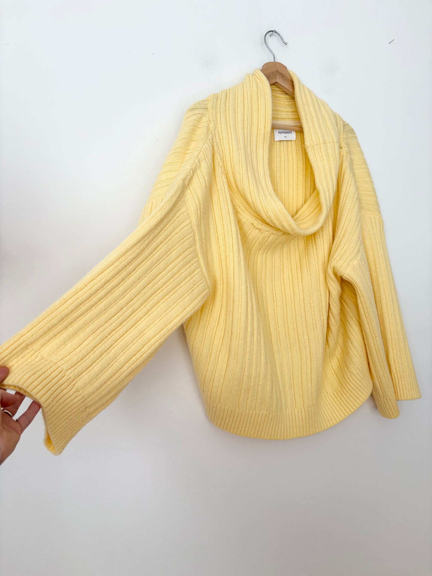 Peppermayo Frederica off shoulder knit L/XL
