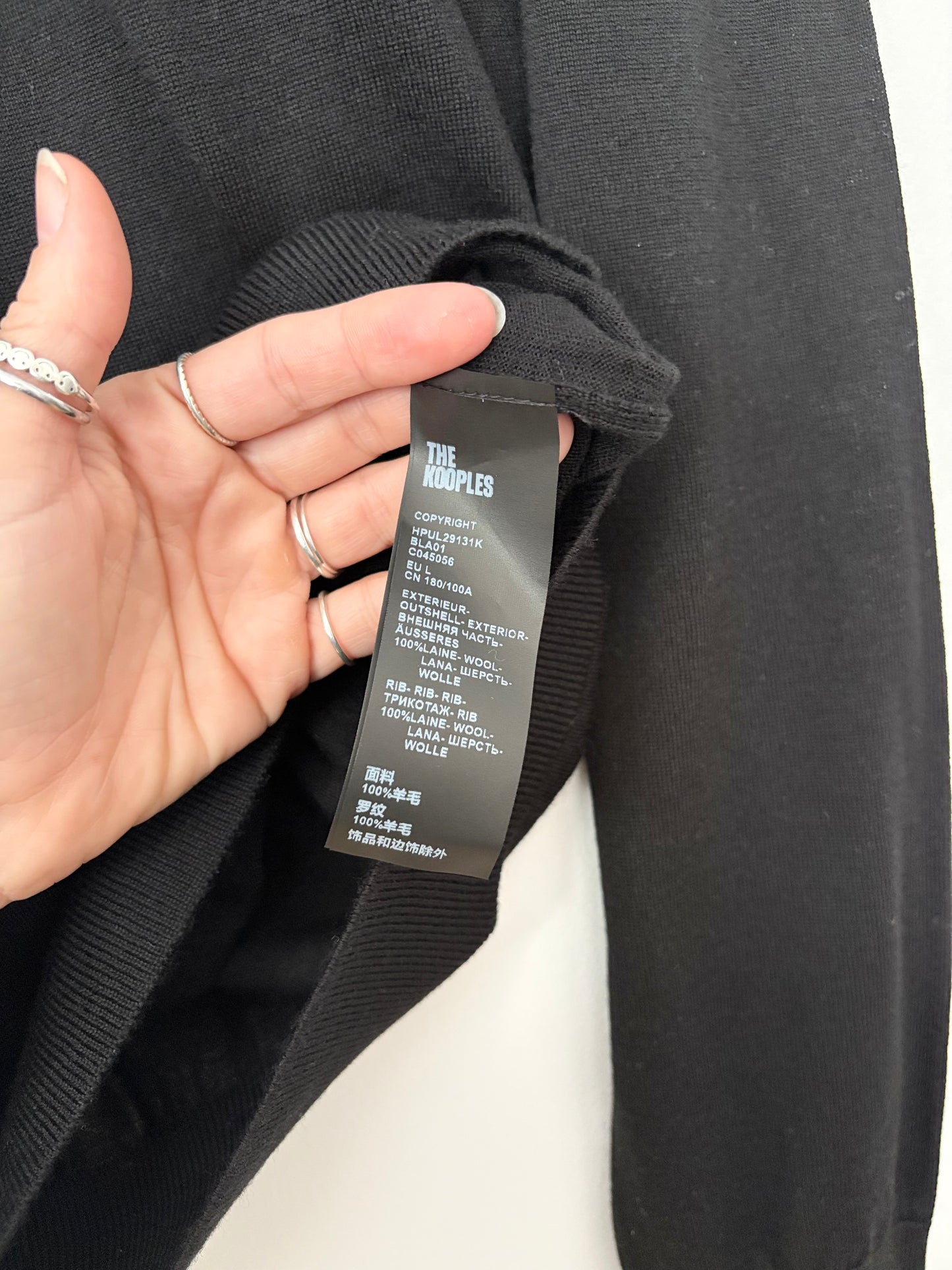 The kooples merino wool turtleneck sweater *Multiple sizes*