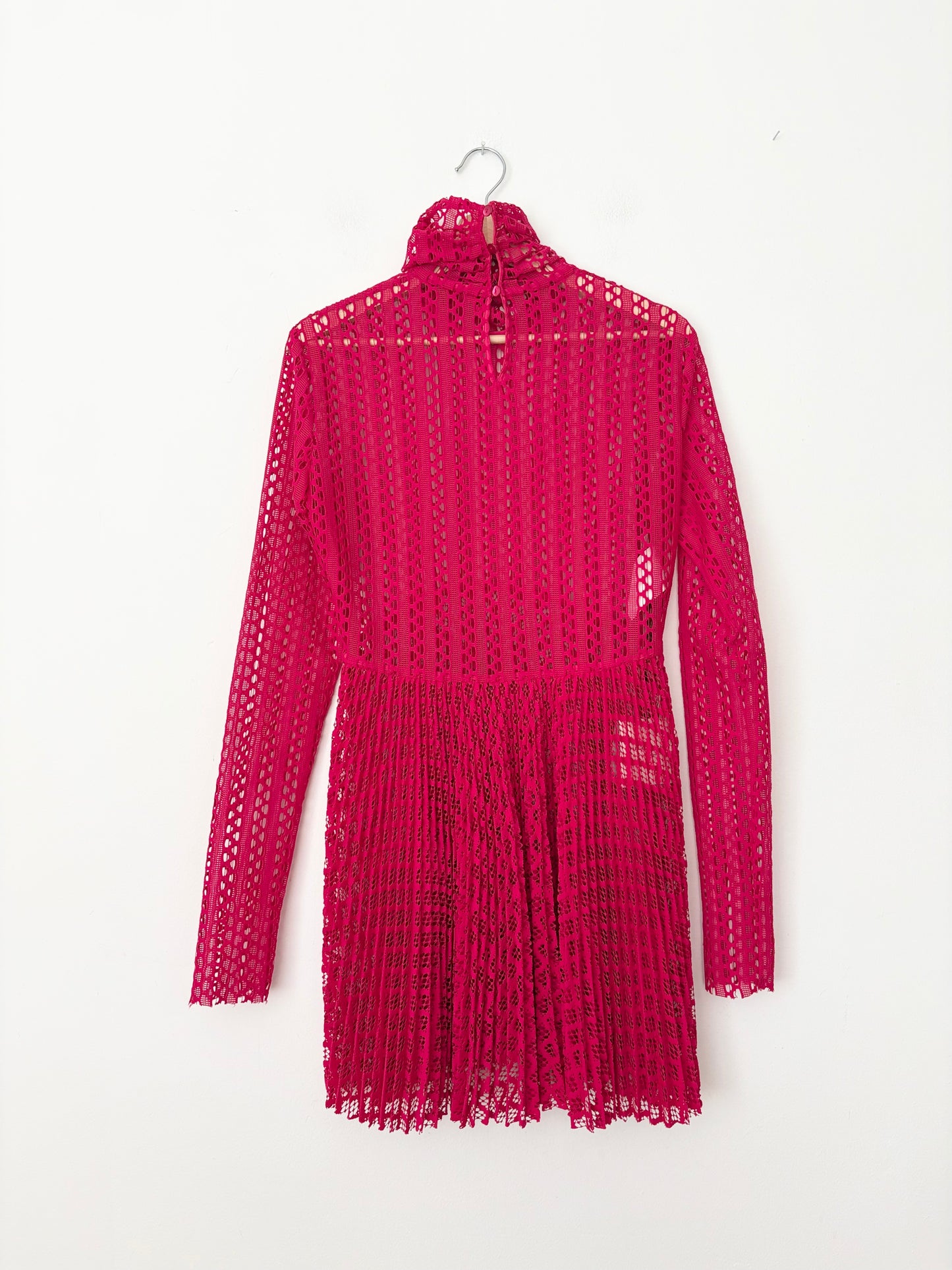 Philosophy di Lorenzo Serafini flared laced sheer dress Medium
