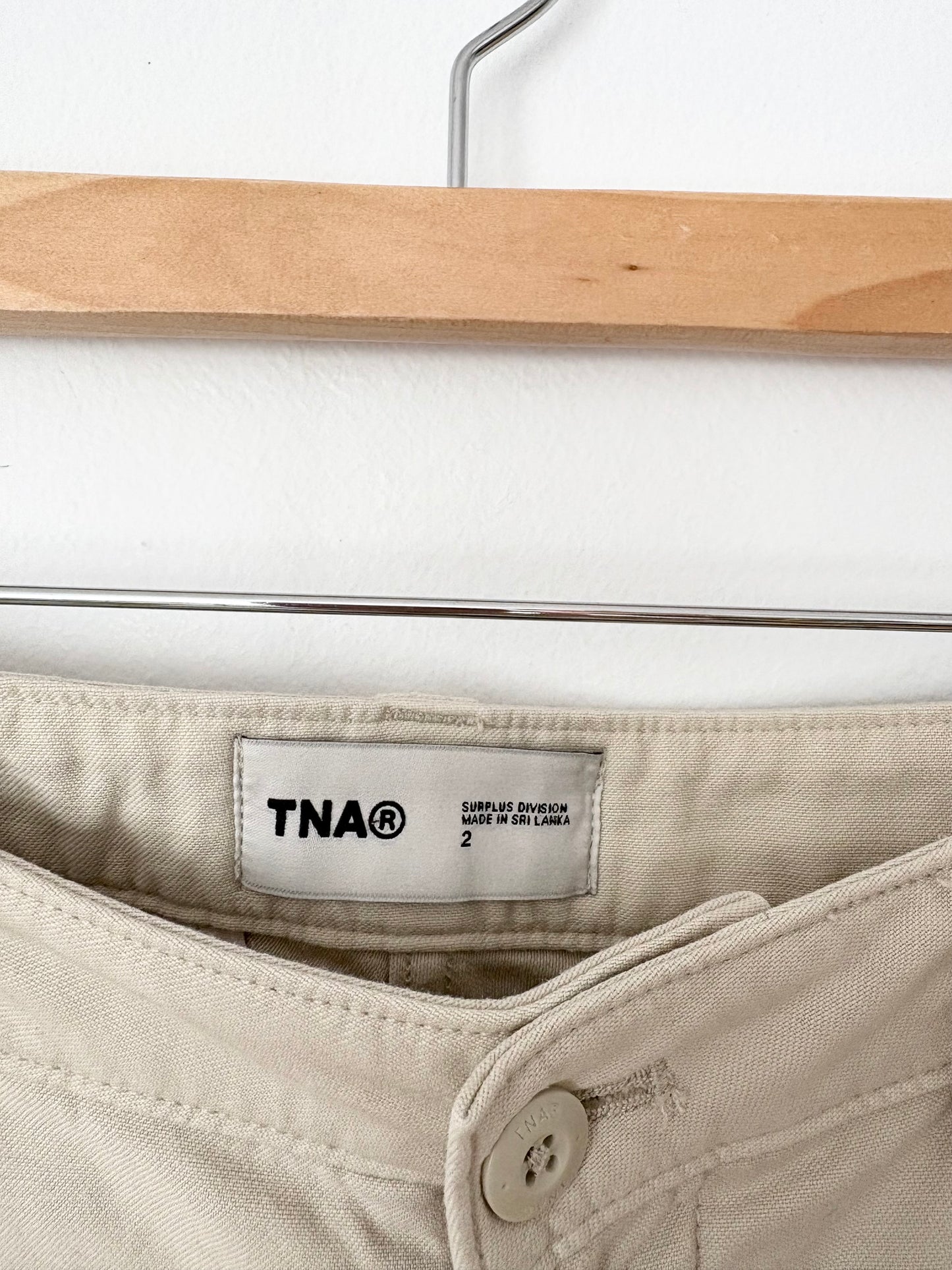 TNA supply cargo pants W26/27