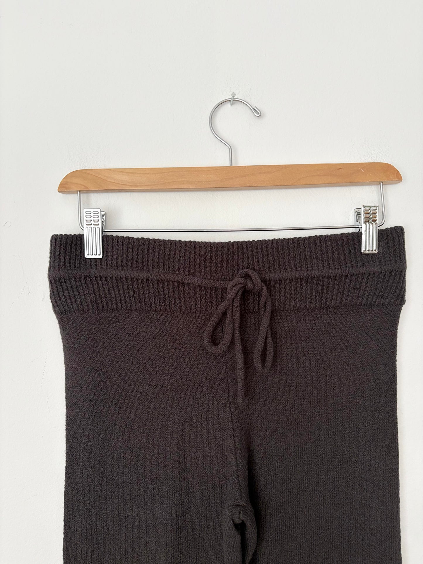 IVL Collective bouclé flared drawstring pant Small