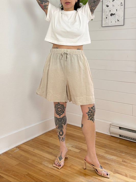 COS linen loose fit shorts L/XL