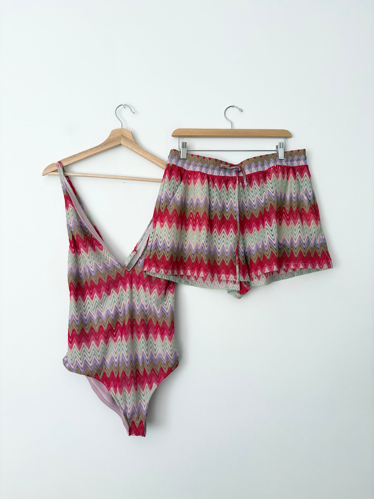 Show me your Mumu zigzag knit set Large
