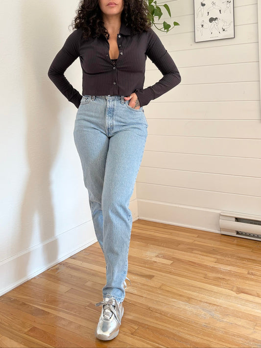 Vintage light wash 512 levis W28