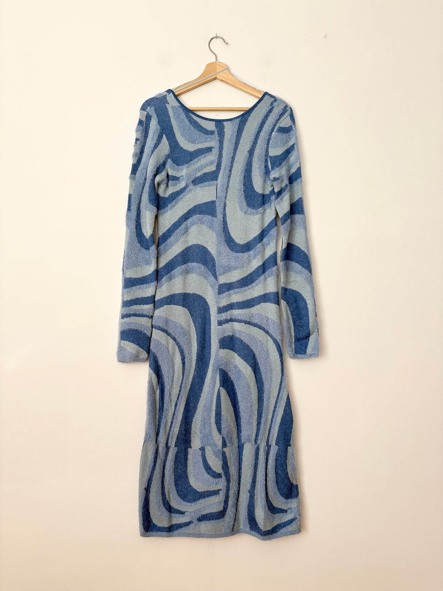 House of sunny blue moon sweater dress Medium