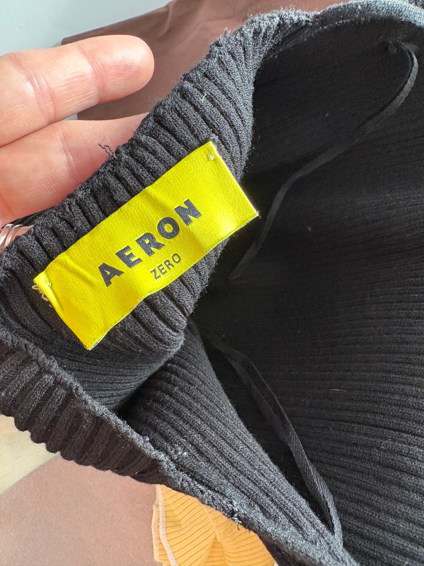 Aeron black zero104 maxi dress  XS