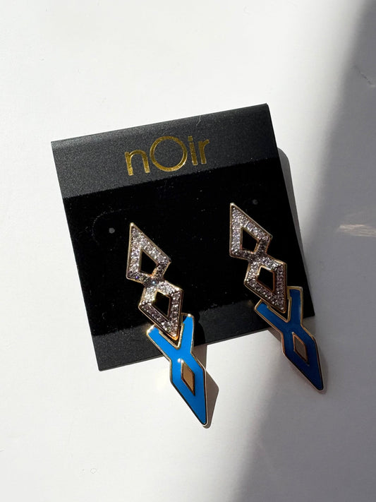 Noir NYC grenadines earrings