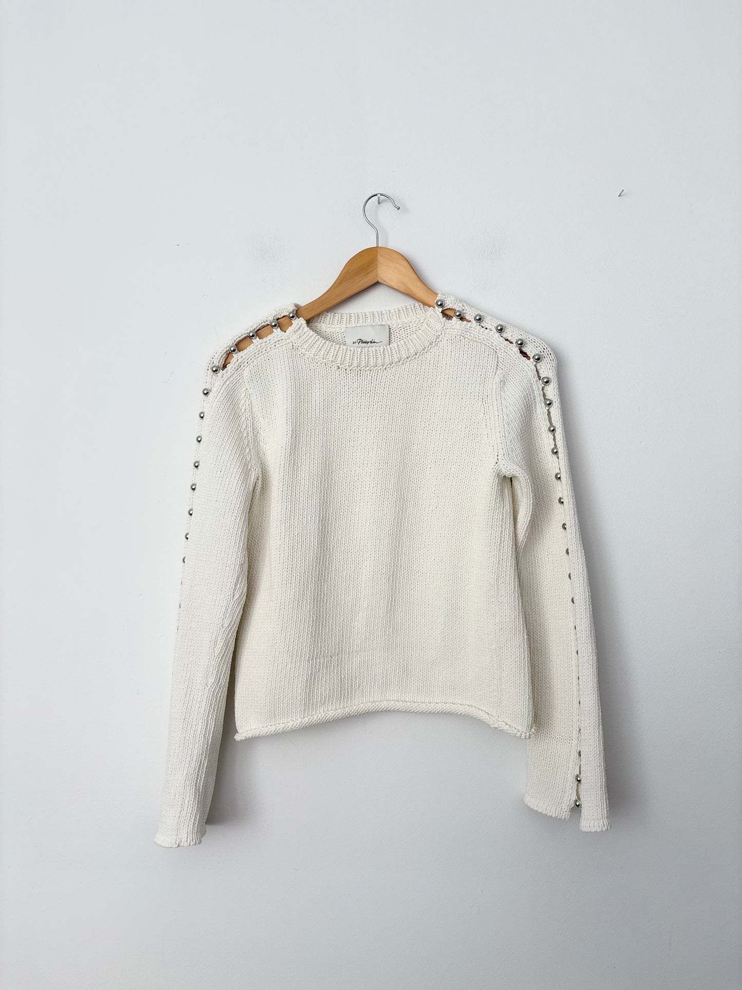 Pull à manches cloutées 3.1 Phillip Lim, taille S