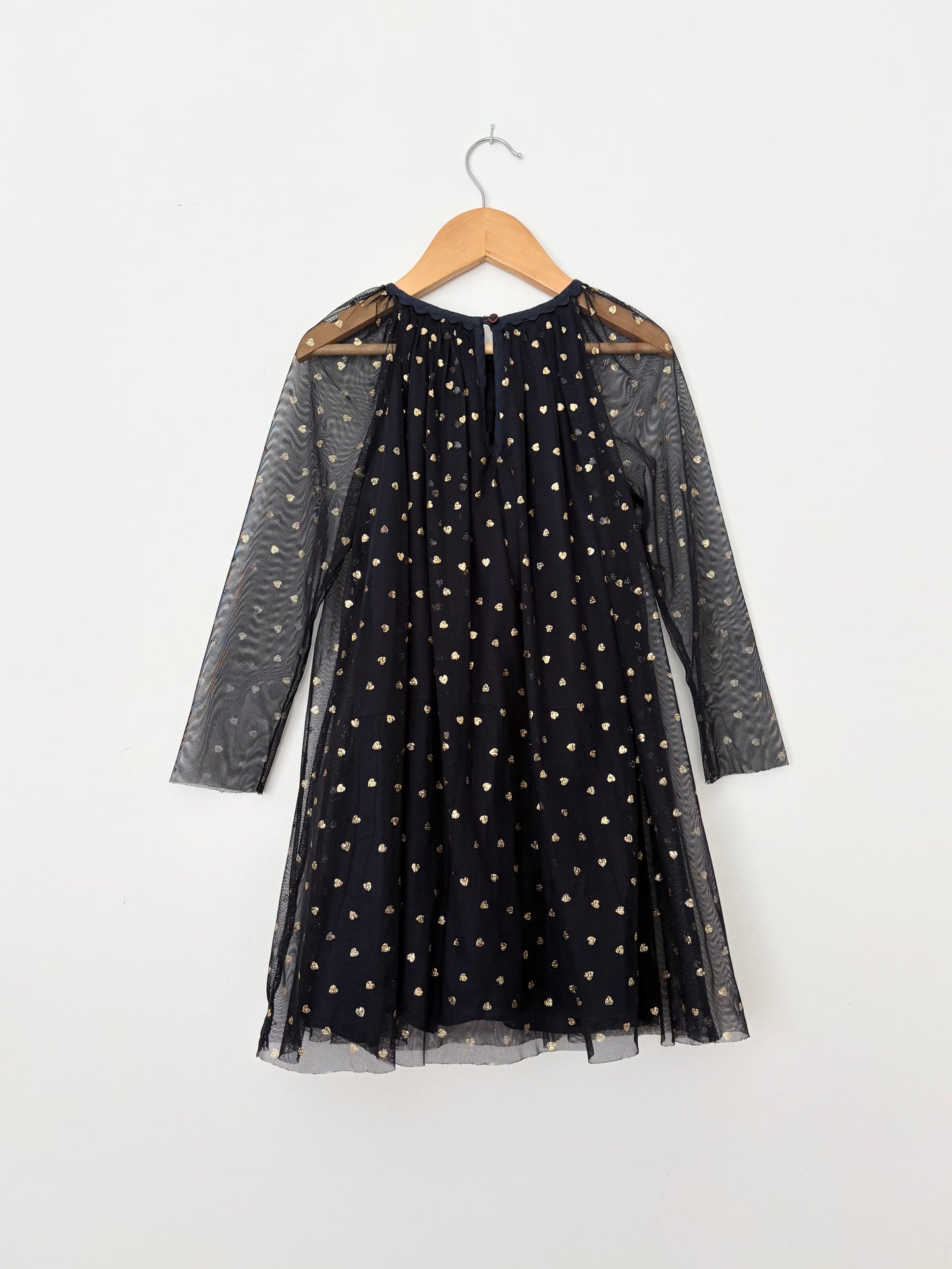 Stella Mccartney heart tulle dress 6Y