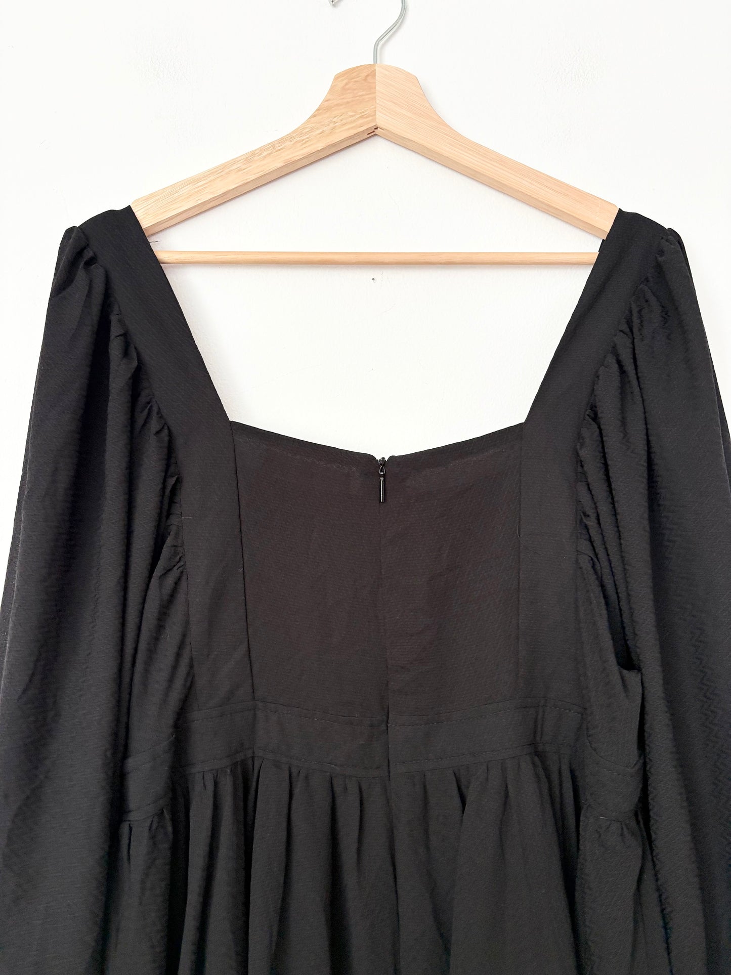 Mango chiffon babydoll dress XL