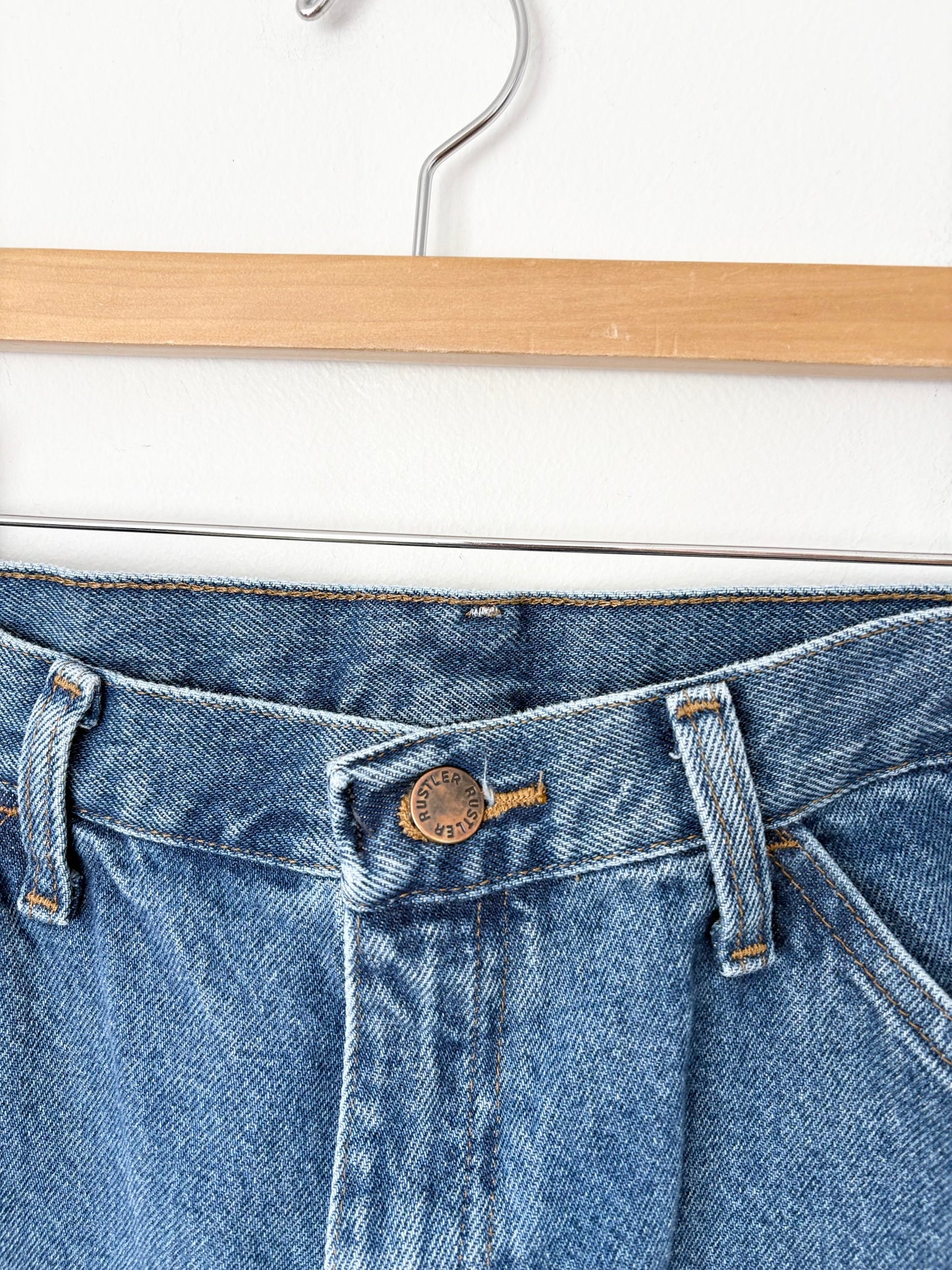 Jean utilitaire Vintage Rustler à jambes droites W29