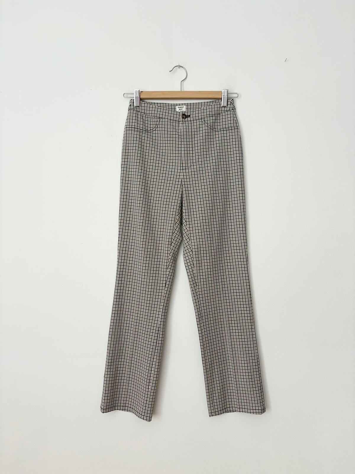 Pantalon à carreaux Freshman Sunday Best, taille 24