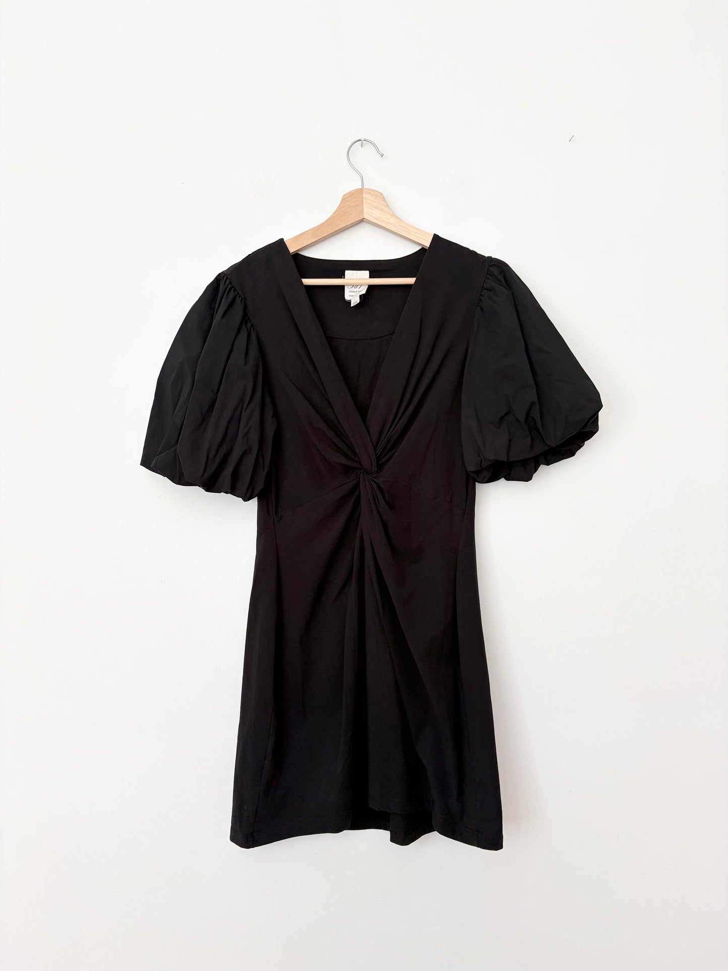 Robe Cinq a Sept Betty à manches bouffantes et nœuds Large