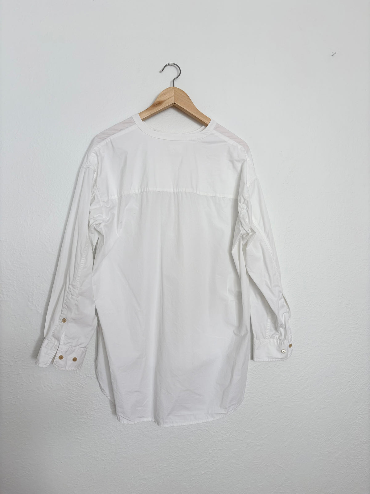 Chemise décontractée sans col Wilfred Taille S