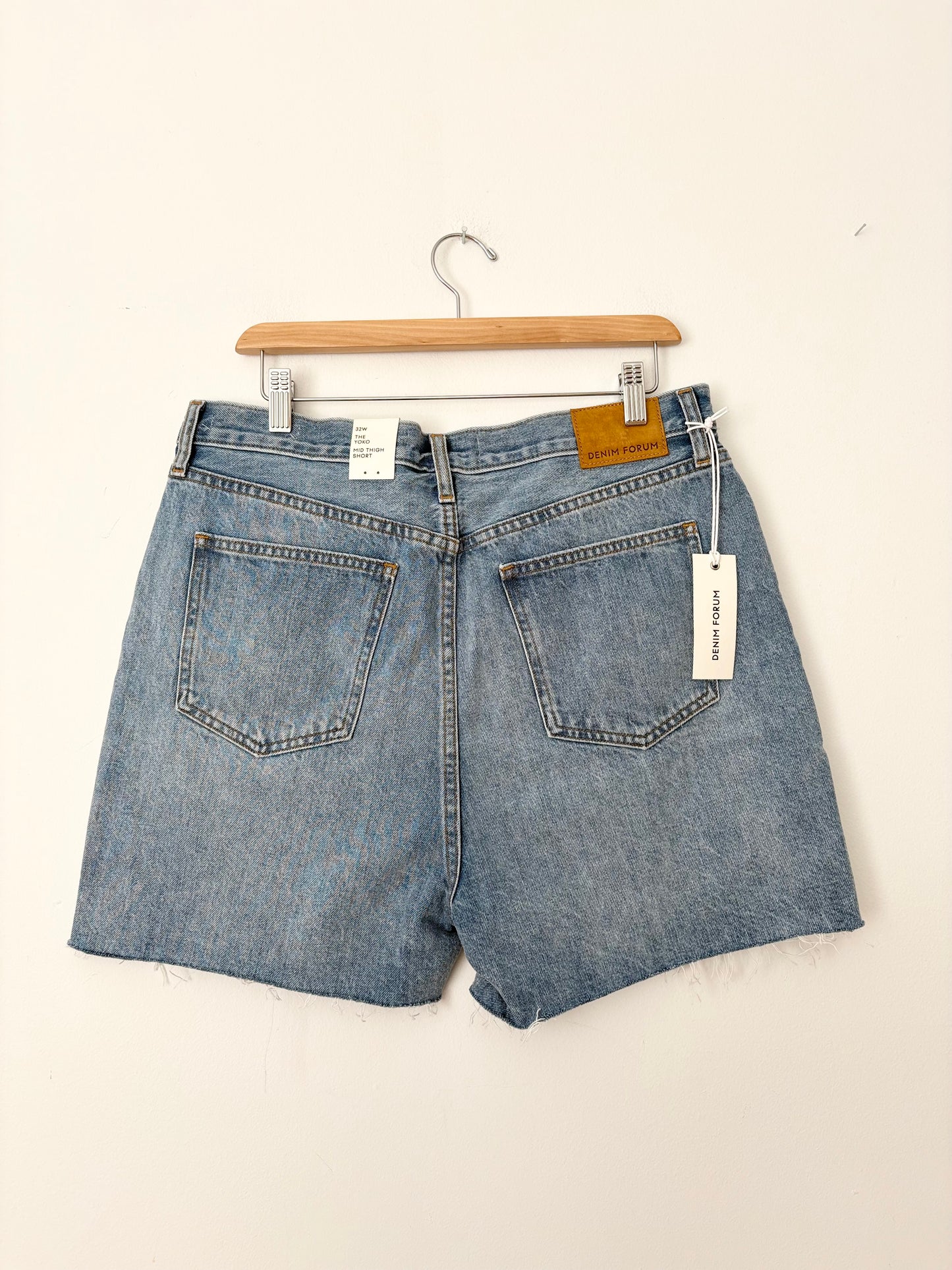 Short en jean mi-cuisse Denim Forum Yoko W32