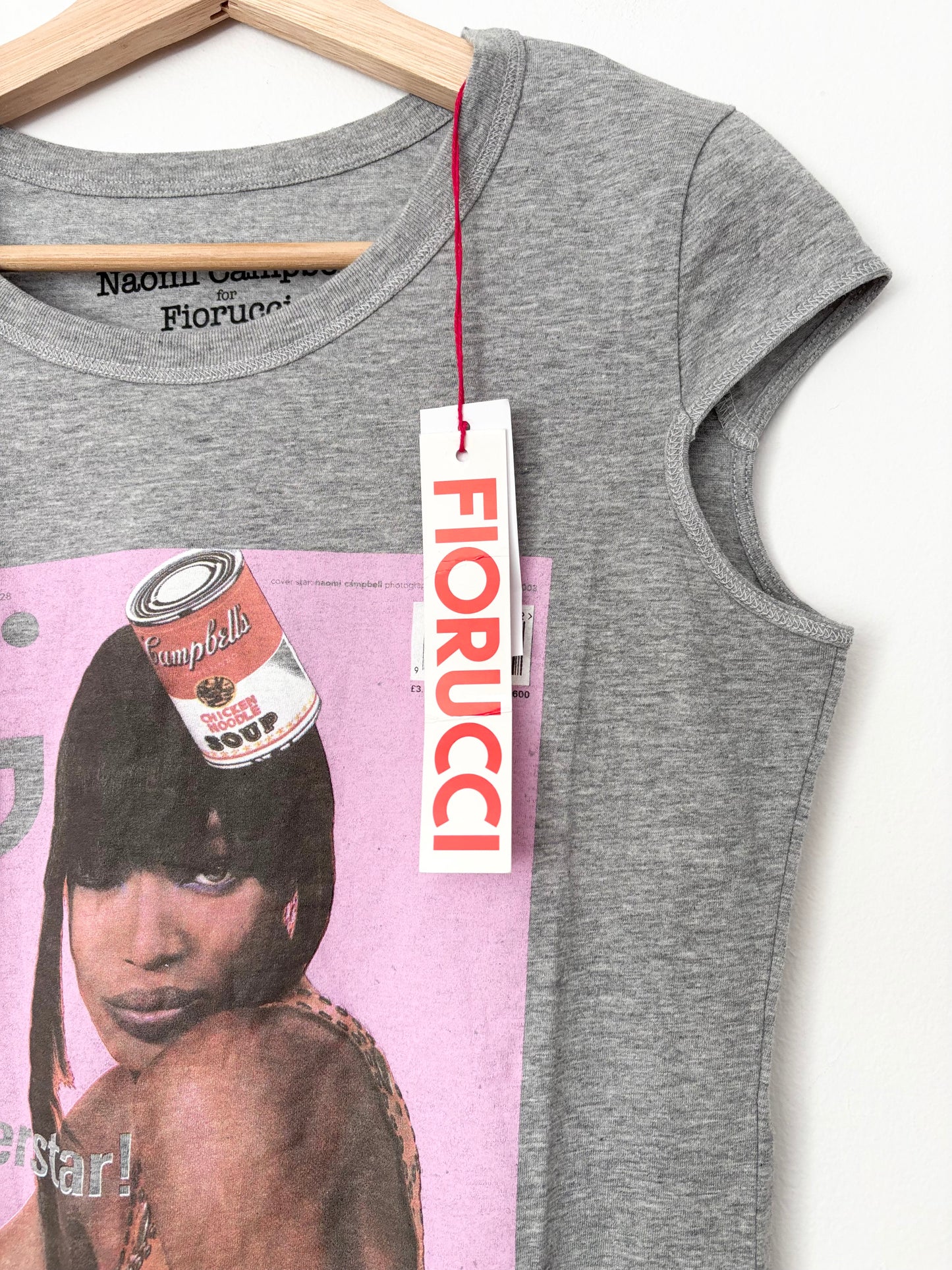 Fiorucci X Naomi Campbell t-shirt à mancherons XS