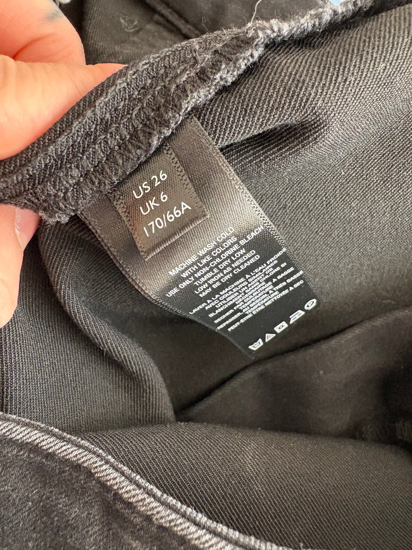 Pantalon évasé noir Youthquake de Free People, taille W26