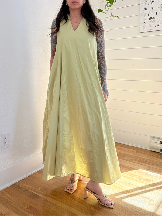 COS voluminous A line maxi dress Large