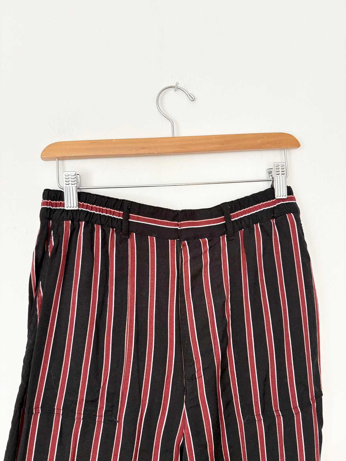 Anthropologie stripe jogger trousers Medium
