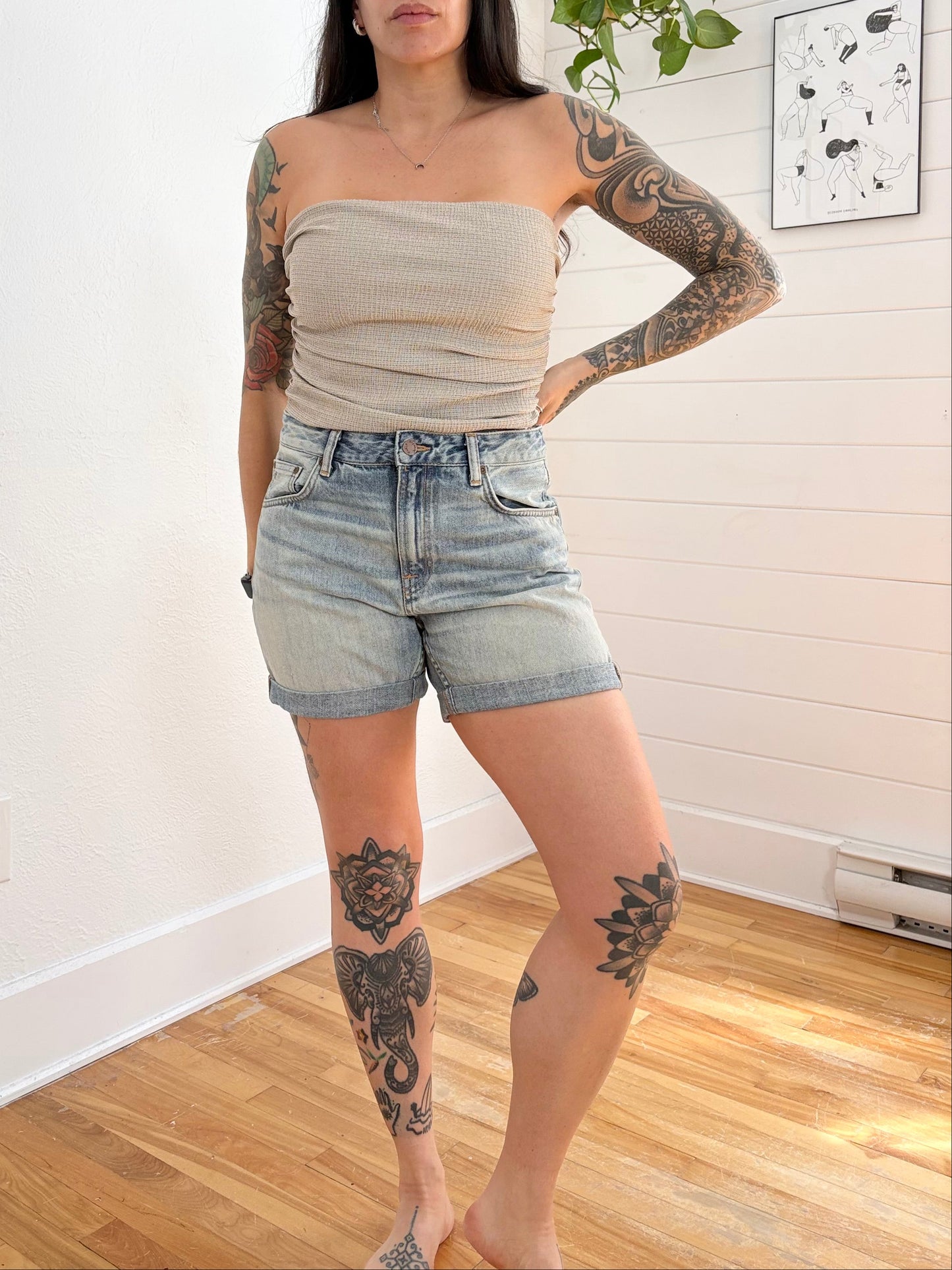 Nudie Jeans Frida shorts W28