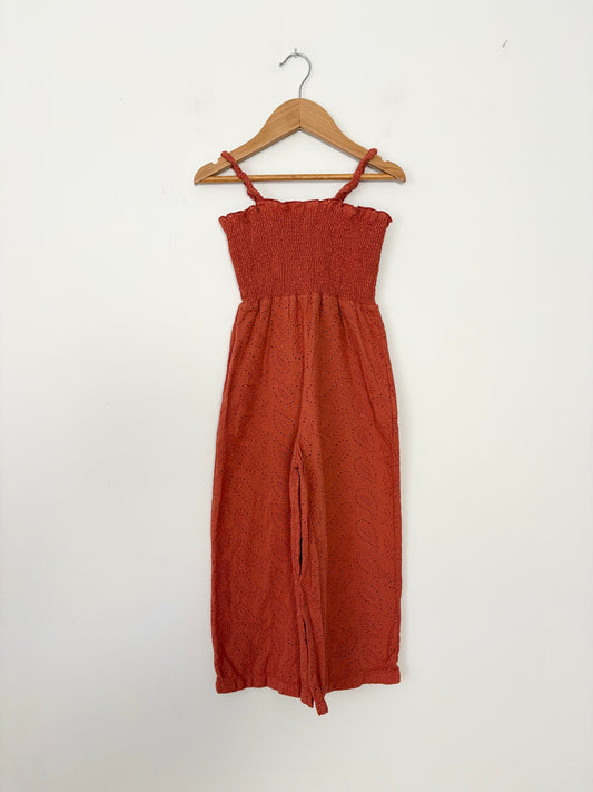 Hundred pieces eyelet jumpsuit 6Y