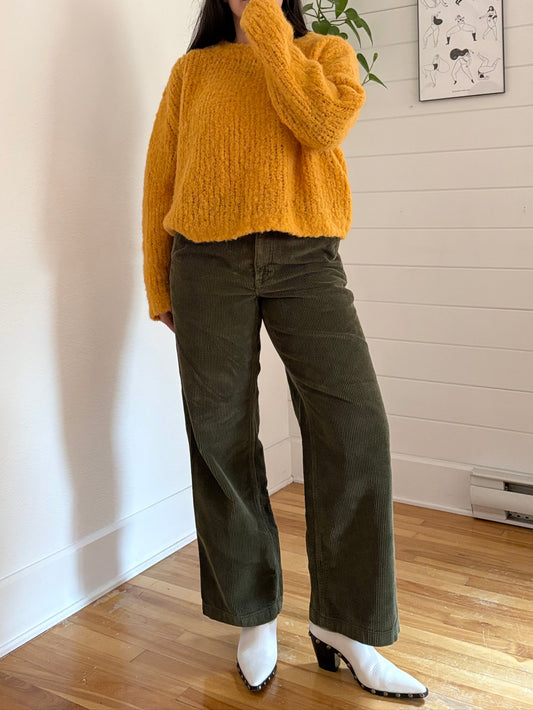 TNA ripcord corduroy pants W29