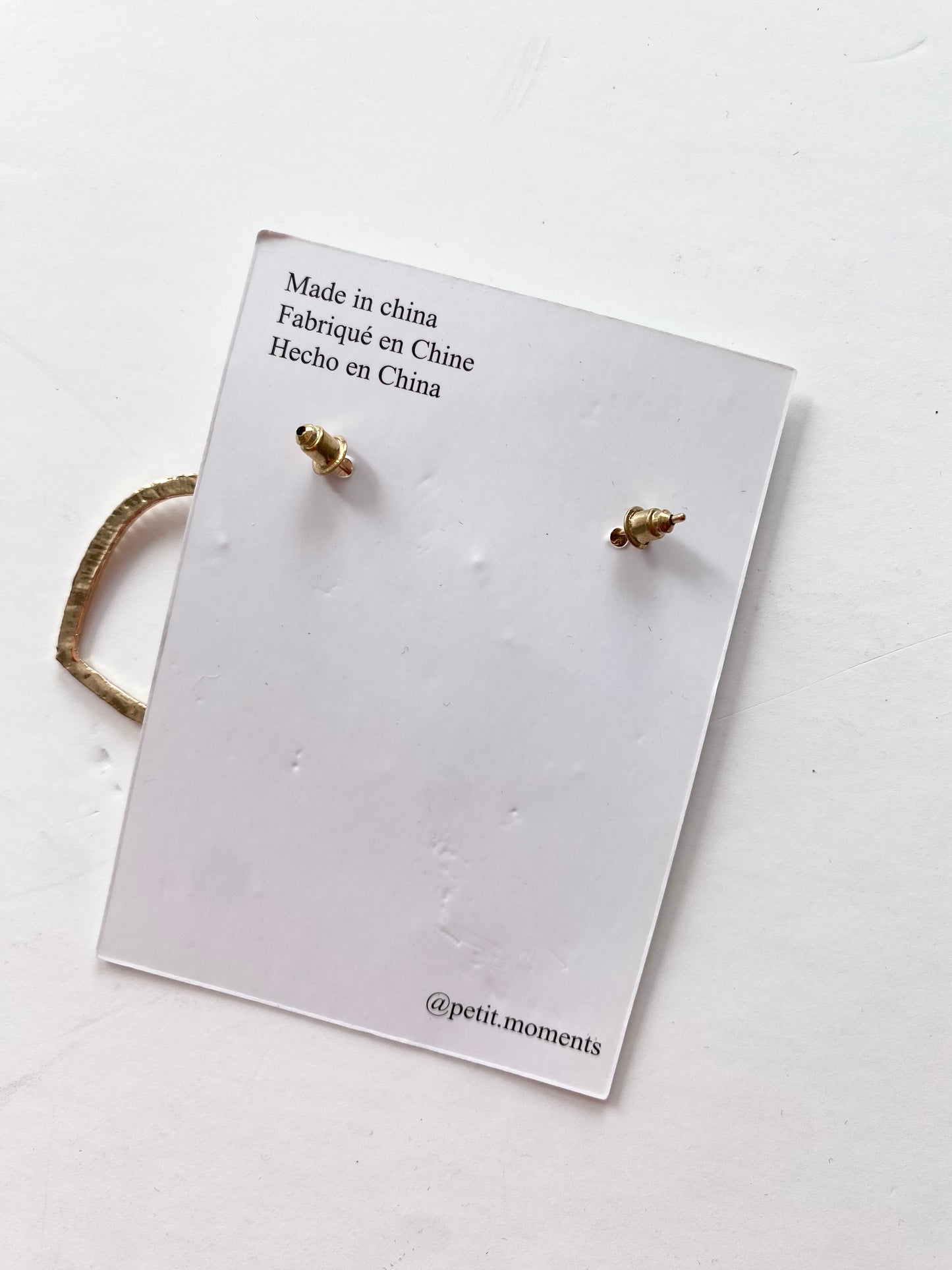 Boucles d'oreilles Petits Moments Corazon