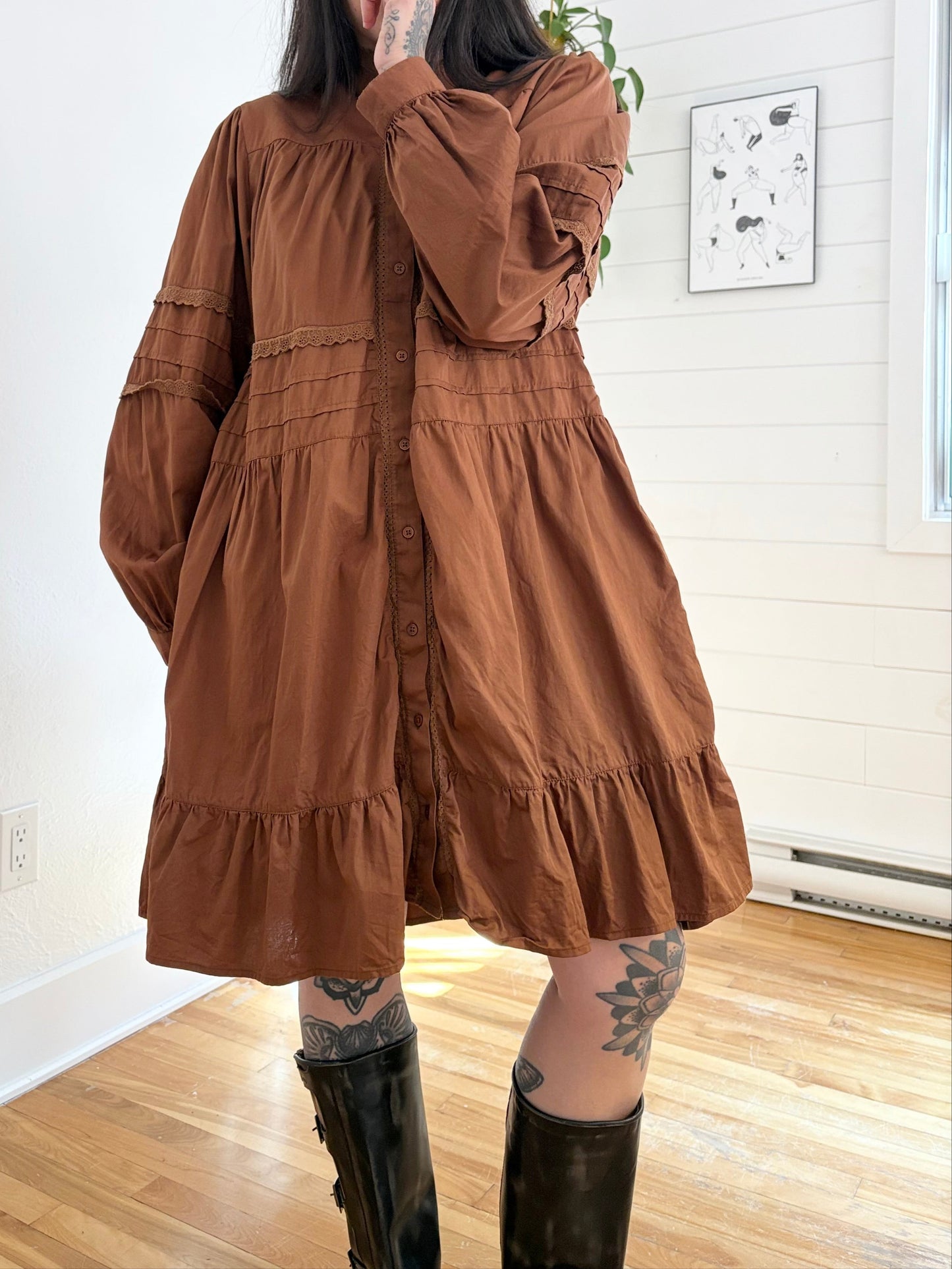 Robe à œillets à volants Icône Large