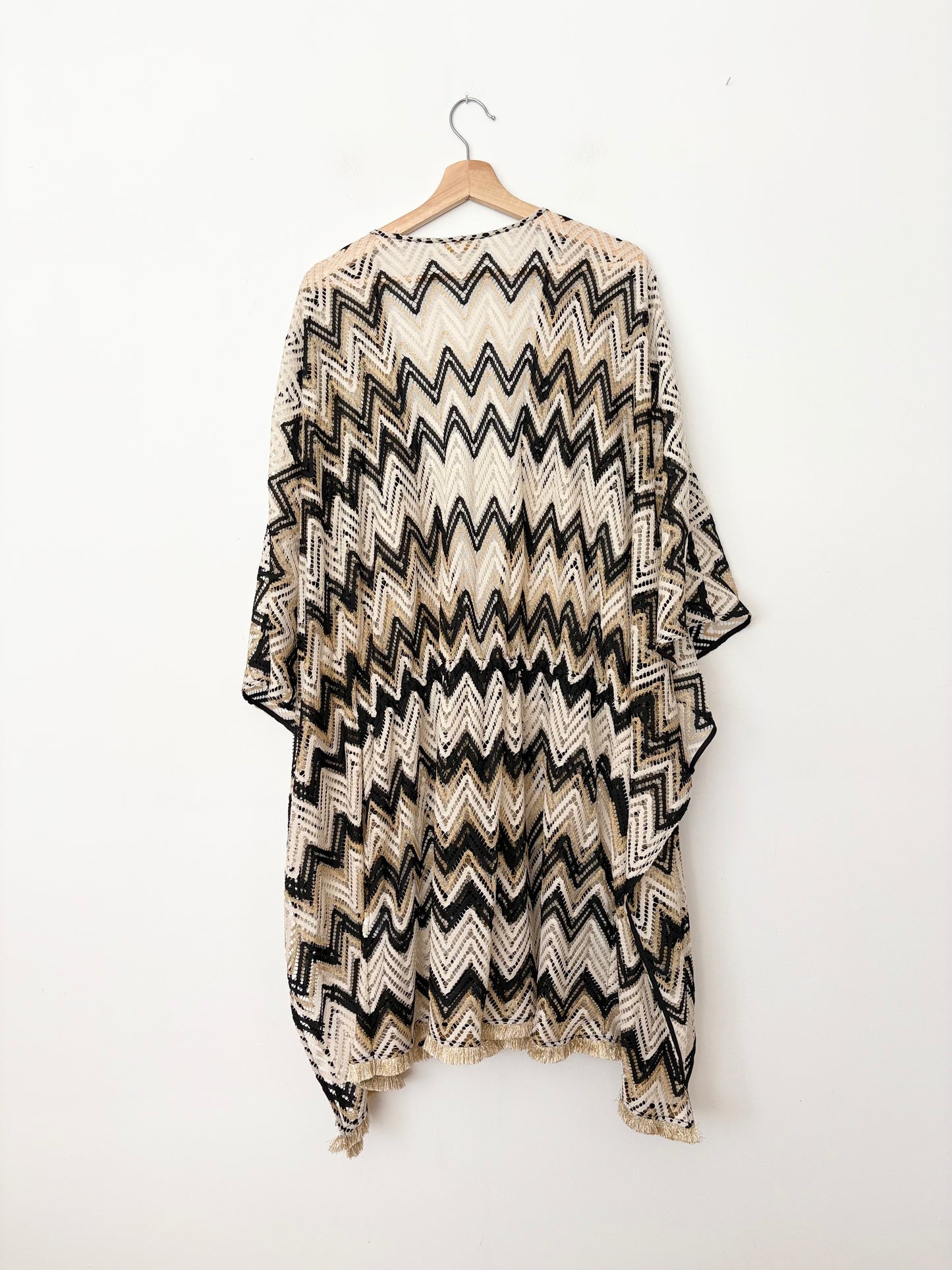 Ramy Brook Mckala paréo tricoté à chevrons XXL