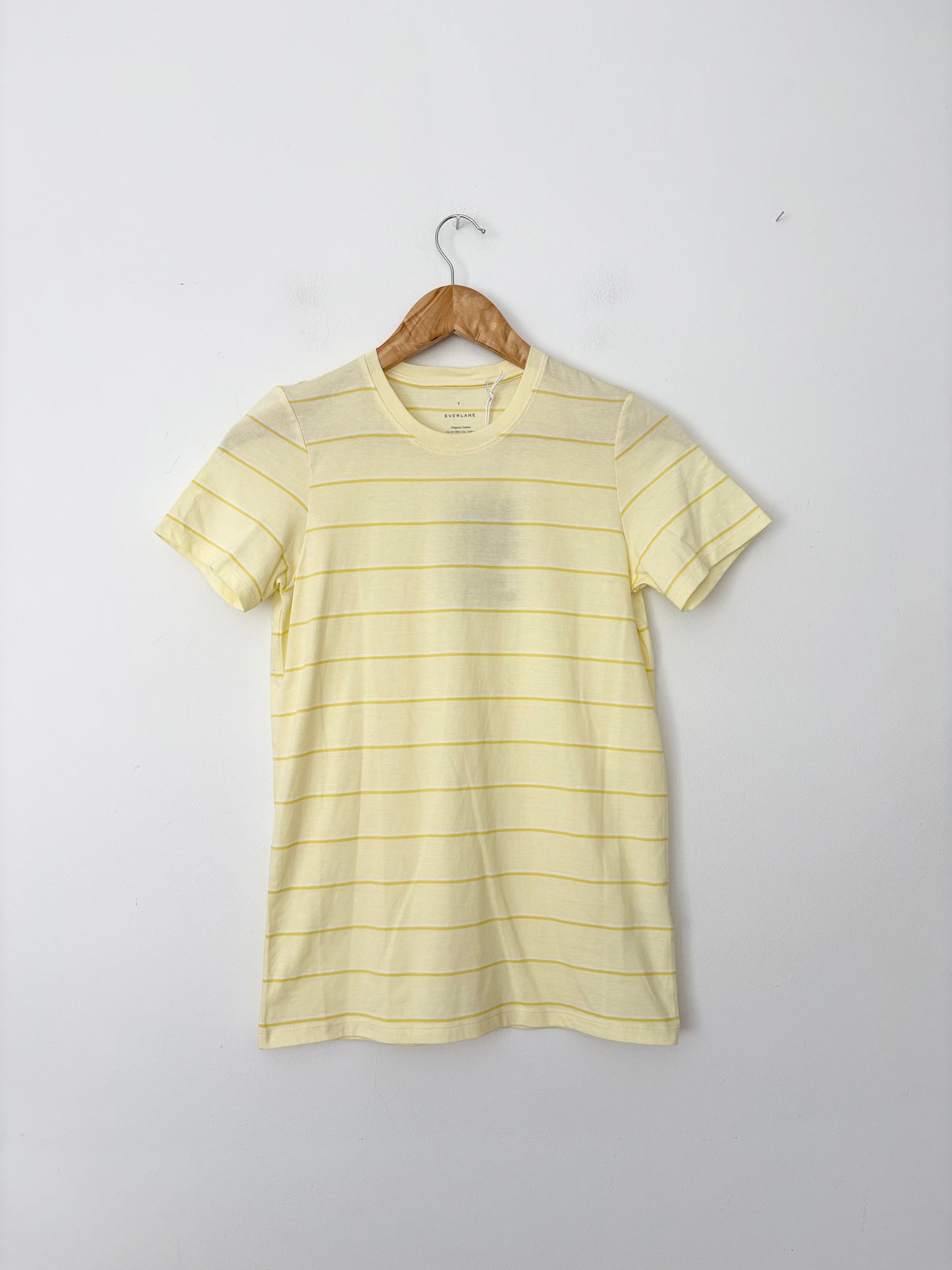 T-shirt décontracté à rayures en coton biologique Everlane Taille S