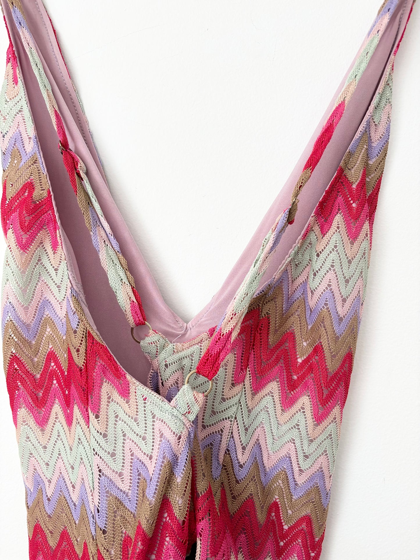 Show me your Mumu zigzag knit set Large