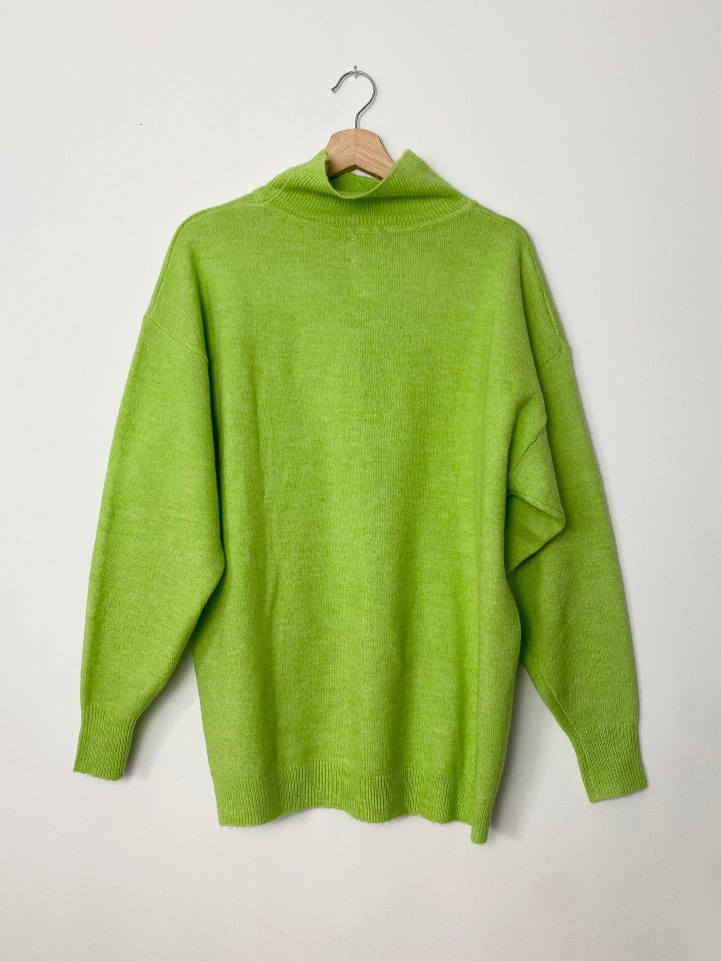 Asos green oversized sweater Medium