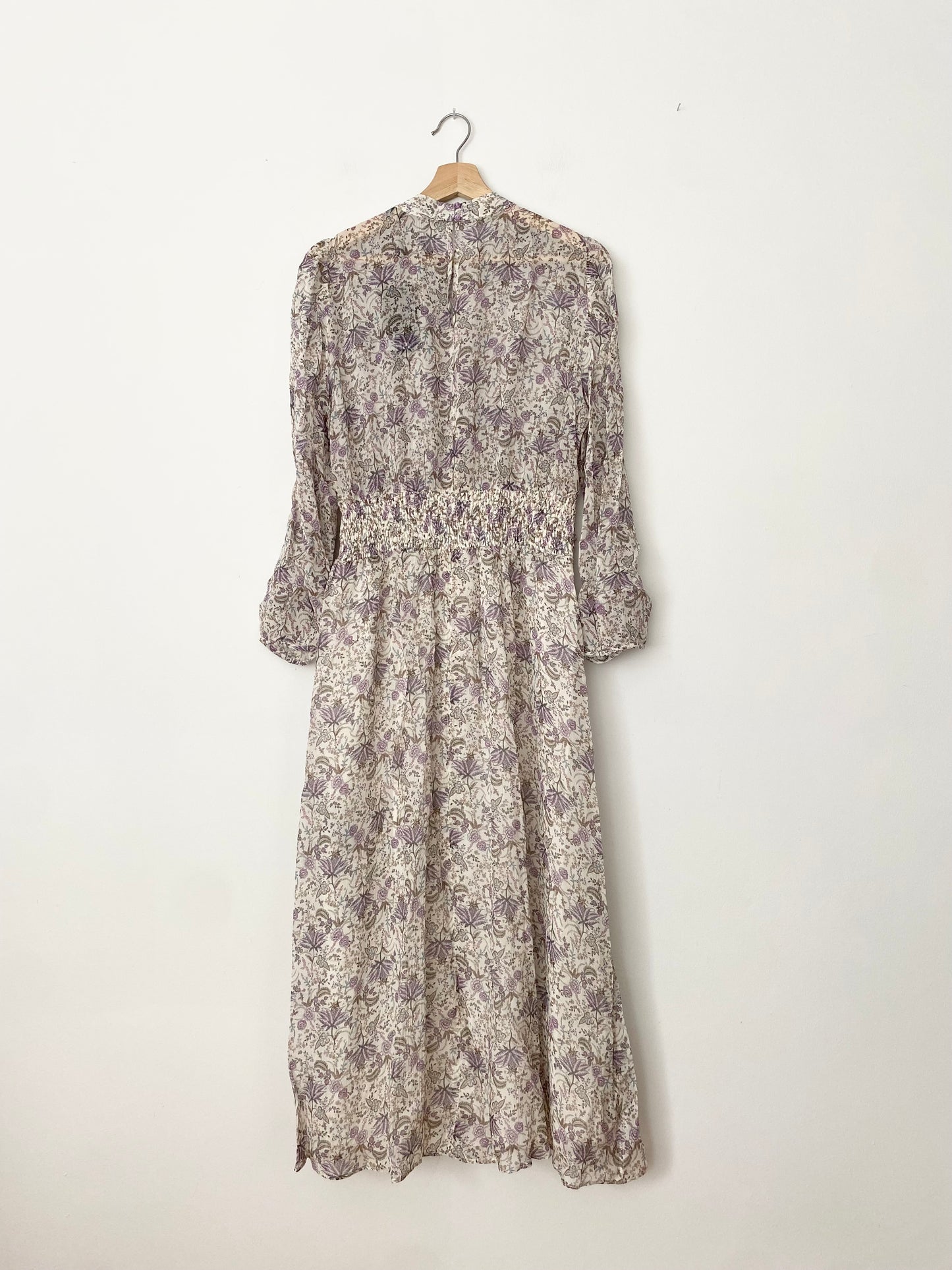 The kooples liberty fields long sleeve maxi dress Large