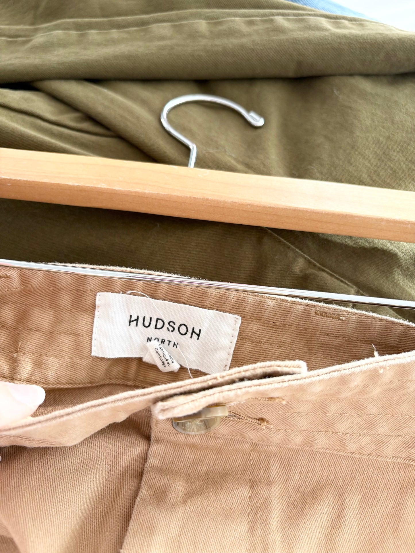 Hudson North crop chinos W28