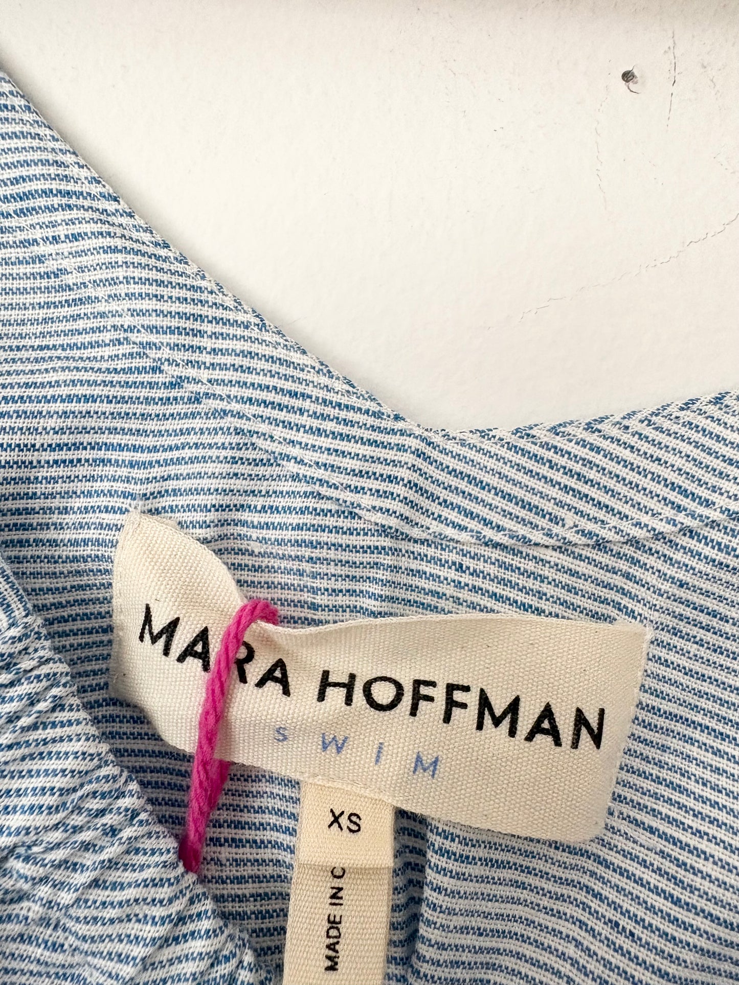 Mara Hoffman hemp crop top XS