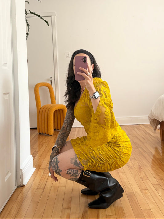 For love & lemons Tiana lace mini dress *Multiple sizes*